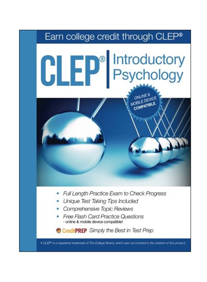 CLEP - Introductory Psychology paperback english - 28-Apr-16