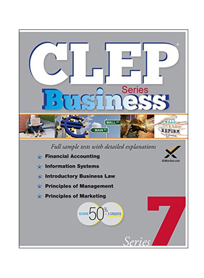 CLEP Business Series Paperback English by Sharon A Wynne - 6-Jun-16