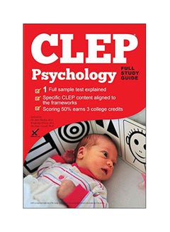 CLEP Introductory Psychology Full Study Guide Paperback English by David Cornell - 5-May-16 
