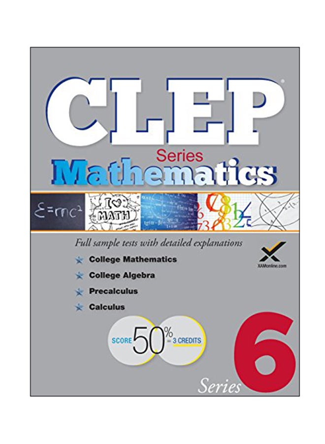 CLEP Math Series paperback english - 6-Jun-16