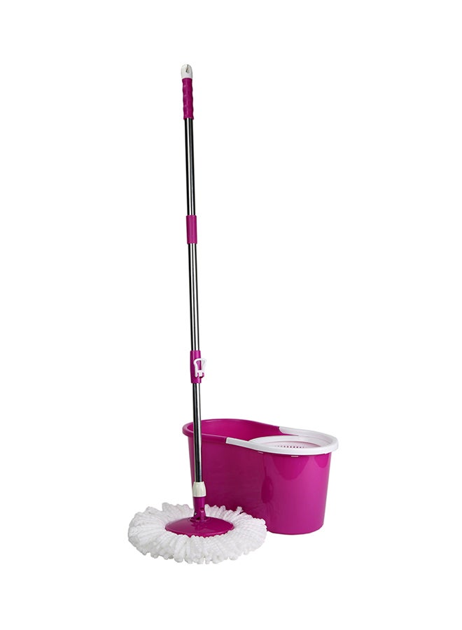 Feelings 2-Piece 360 Degree Rotating Mop Set Purple/Silver Standard - Image 1