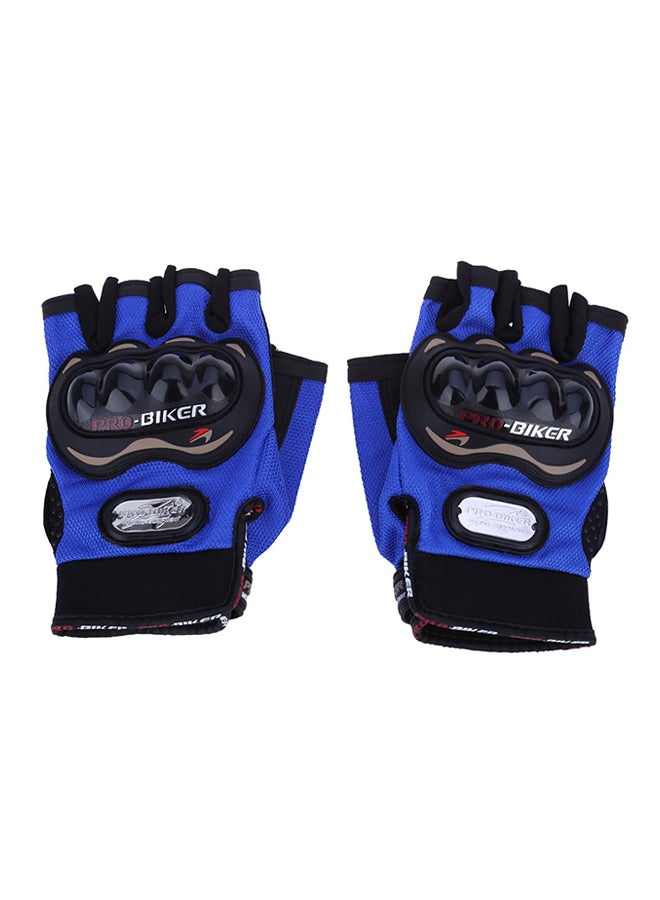 Generic Half Finger Protective Motorcycle Gloves  - Image 1