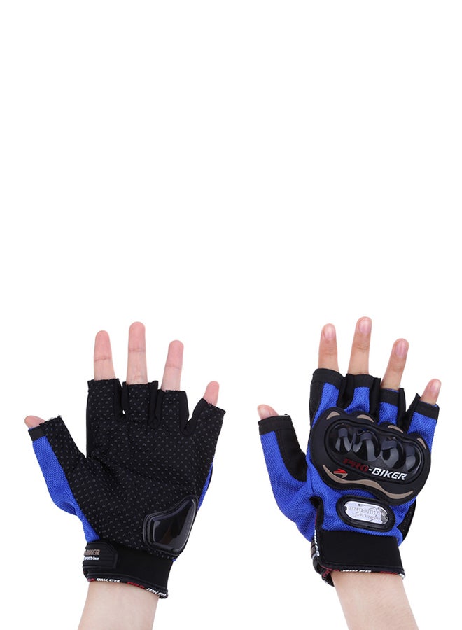 Generic Half Finger Protective Motorcycle Gloves  - Image 2