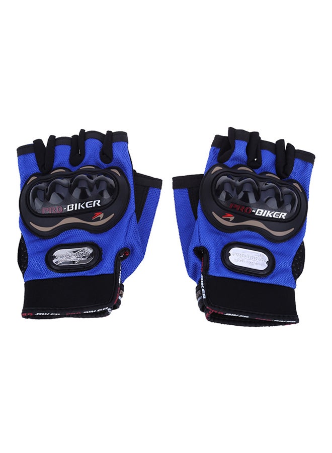 Generic Half Finger Protective Motorcycle Gloves  - Image 1