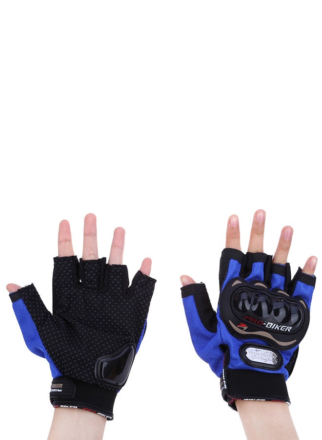 Generic Half Finger Protective Motorcycle Gloves  - Image 2