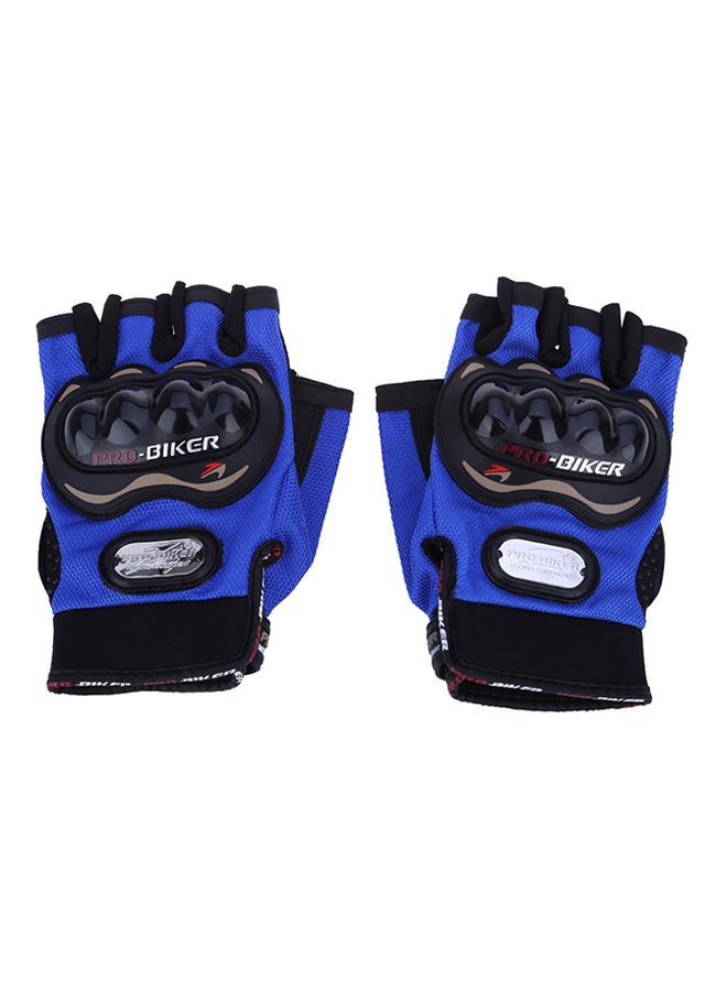 Generic Half Finger Protective Motorcycle Gloves  - Image 1