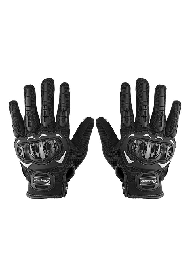 Generic Full Finger Anti-Slip Protective Motorcycle Gloves - Image 1