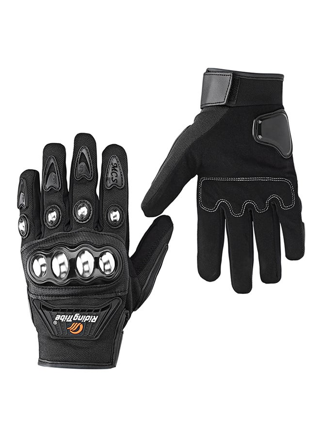 Generic Full Finger Anti-Slip Protective Motorcycle Gloves - Image 1