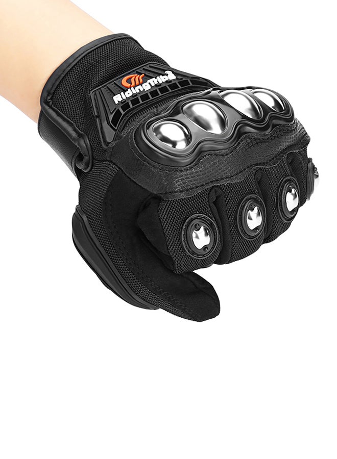 Generic Full Finger Anti-Slip Protective Motorcycle Gloves - Image 4