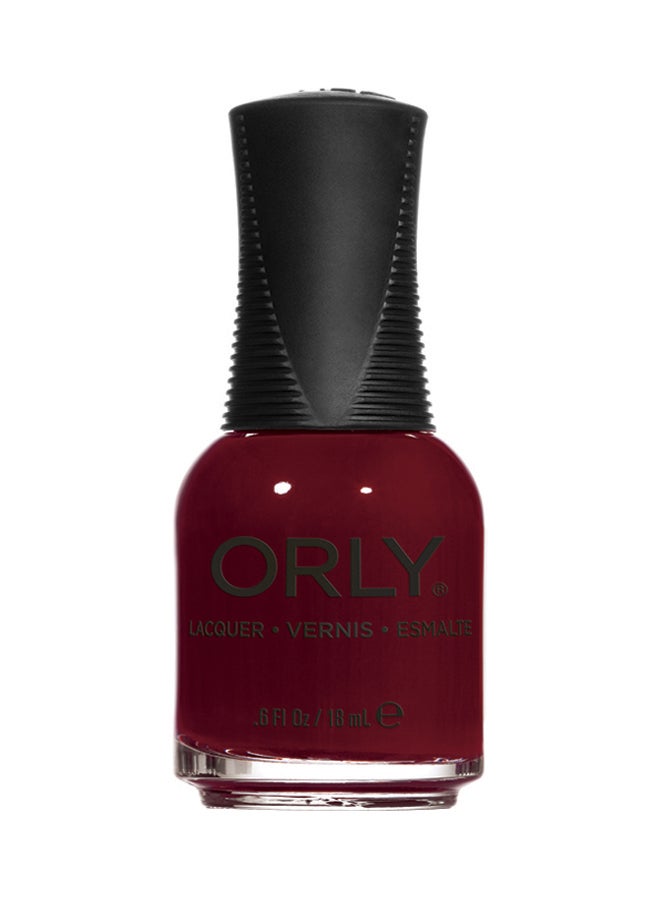 Orly Nail Lacquer 20087 Bus Stop Crimson - Image 1
