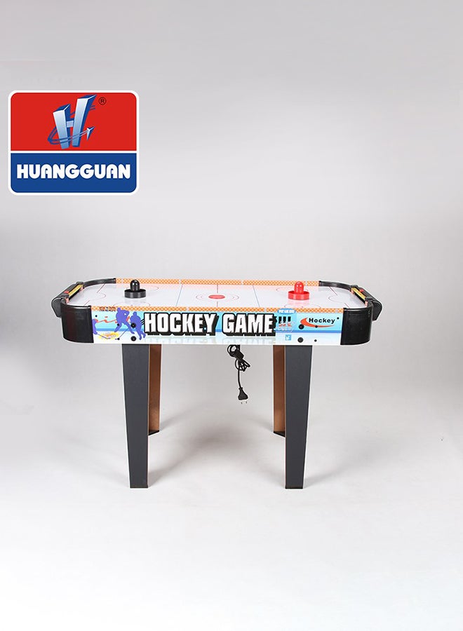 Huangguan Electronic Air Hockey Game With Plastic Mallet Pusher 101.5X51X64 cm  - Image 2
