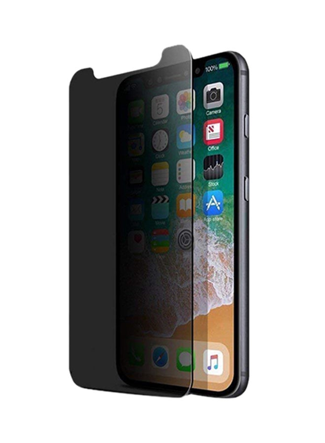سمارت لاصقة حماية للشاشة لهاتف آيفون X من أبل أسود - Image 1
