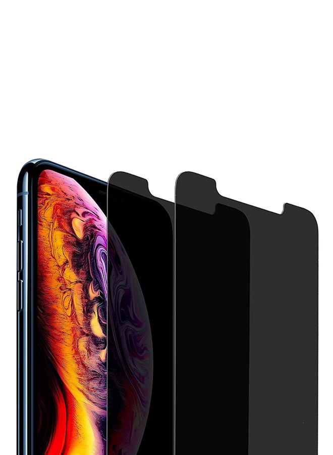 سمارت لاصقة حماية للشاشة لهاتف آيفون X من أبل أسود - Image 3