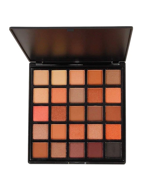 25-Colour Eyeshadow Palette Brown/Beige/Orange