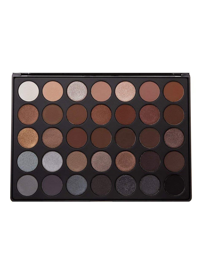 Morphe 35-Colour Koffee Eyeshadow Palette Brown/Beige/Pink - Image 1