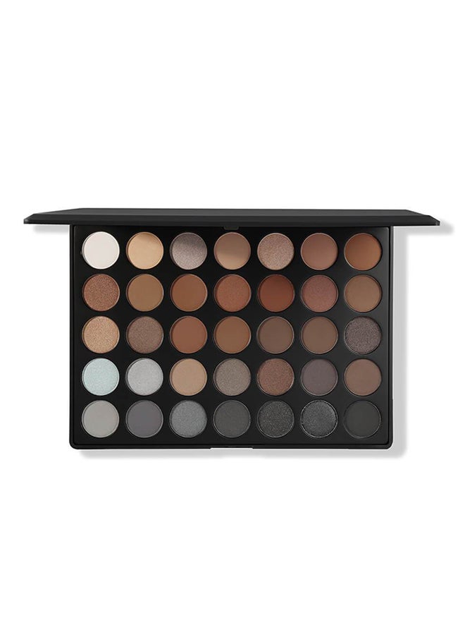 Morphe 35-Colour Koffee Eyeshadow Palette Brown/Beige/Pink - Image 2