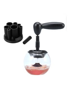 ZJchao Automatic Makeup Brush Cleaner Black/Clear  - Image 1