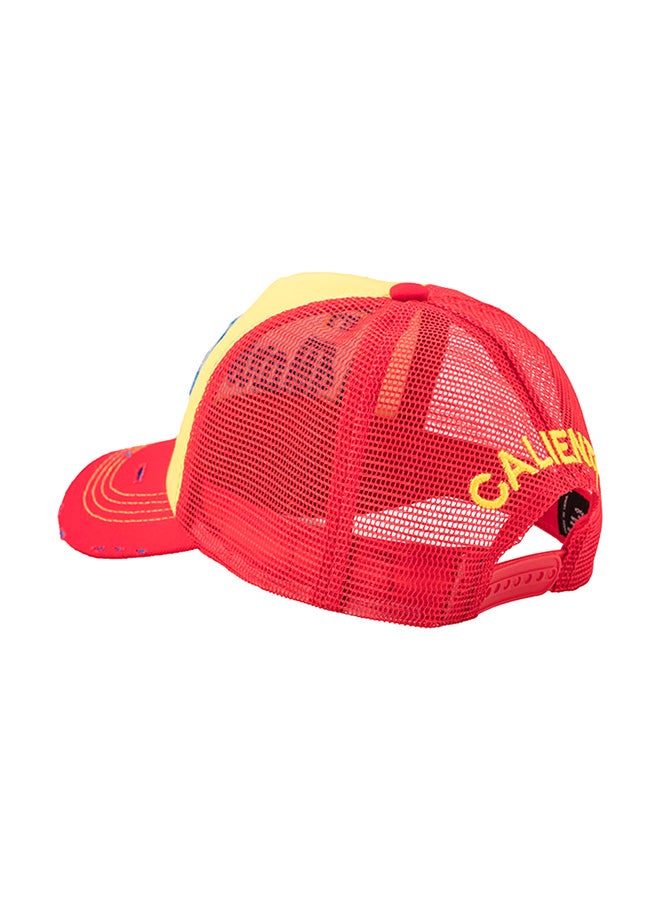 Caliente Marbella Thing Cap Yellow/Red  - Image 3