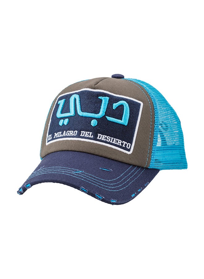 Caliente Dubai Arabic Cap Blue/Grey  - Image 1