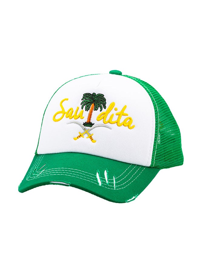 Caliente Saudita 4 Cap Green/White  - Image 1