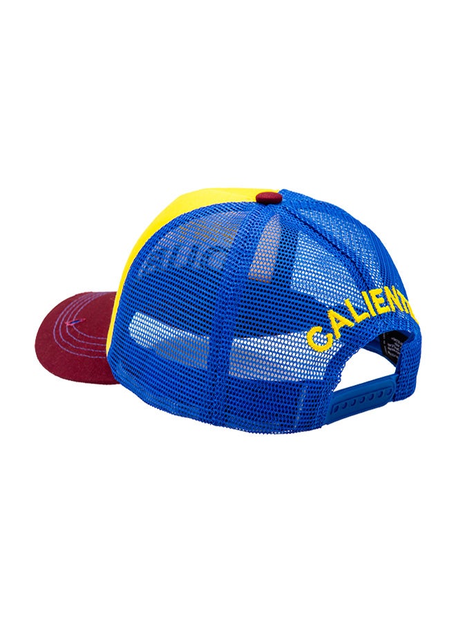 Caliente My Dubai Cap Maroon/Yellow/Blue  - Image 3