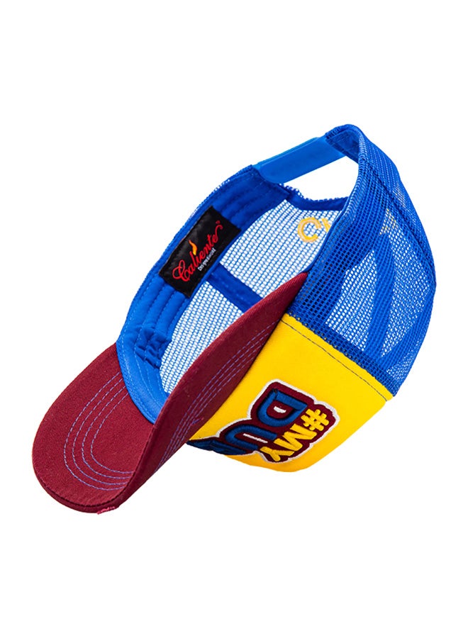 Caliente My Dubai Cap Maroon/Yellow/Blue  - Image 4