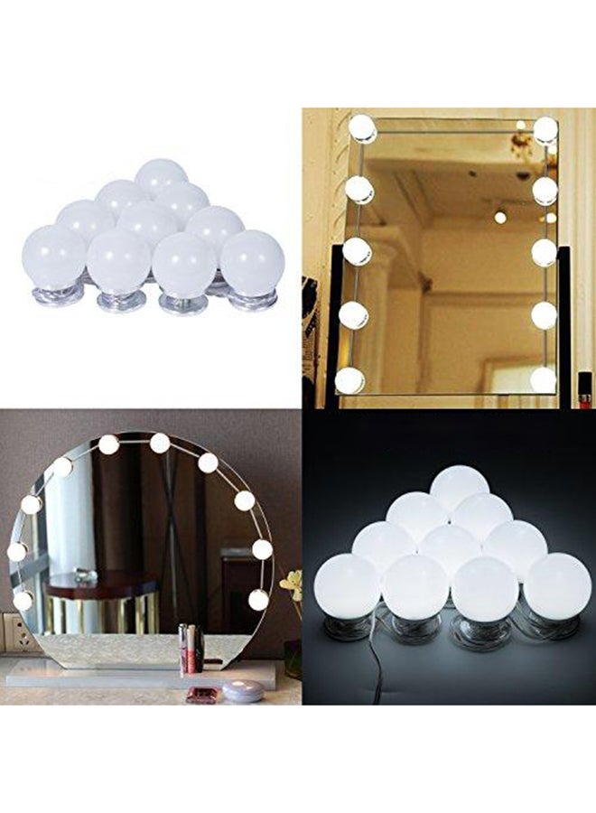 مرآة لغرفة الملابس بإضاءة LED أبيض  - Image 3