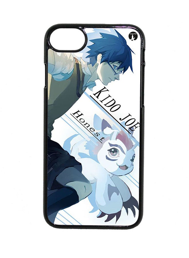 بي بي غطاء حماية واق لهاتف أبل آيفون 8 نمط مسلسل الأنمي "Digimon"