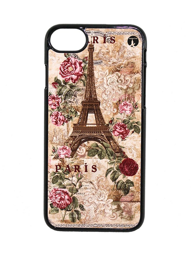 بي بي غطاء حماية واق لهاتف أبل آيفون 8 بلس نمط برج إيفل