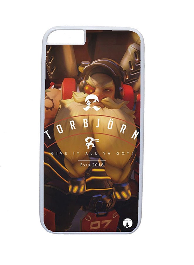بي بي غطاء حماية واق لهاتف أبل آيفون 6 بلس نمط لعبة الفيديو "Overwatch"