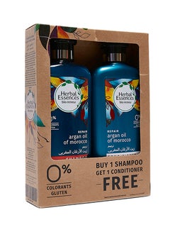 Bio Renew Argan Oil Of Morocco Shampoo And Conditioner Set 400ml - v1544504207/N13710208A_3