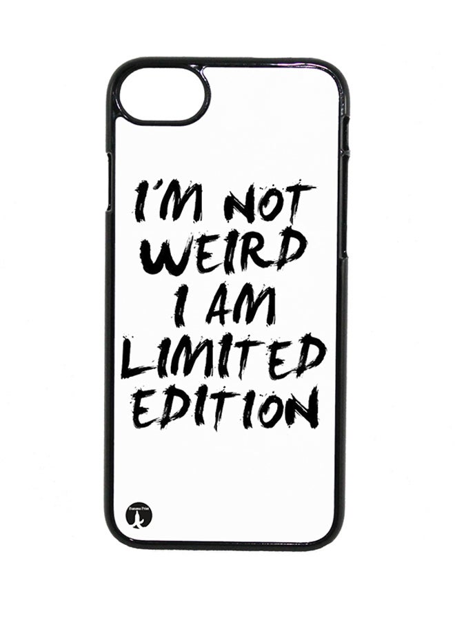 بي بي غطاء حماية واقٍ لهاتف أبل آيفون 7 نمط مطبوع بعبارة باللغة الإنجليزية