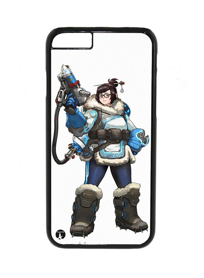 بي بي غطاء حماية واق لهاتف أبل آيفون 6 بلس نمط لعبة الفيديو "Overwatch"