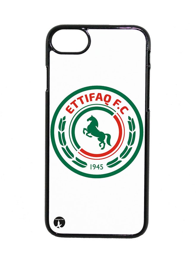 بي بي غطاء حماية واق لهاتف أبل آيفون 8 بلس نمط شعار نادي الاتفاق لكرة القدم