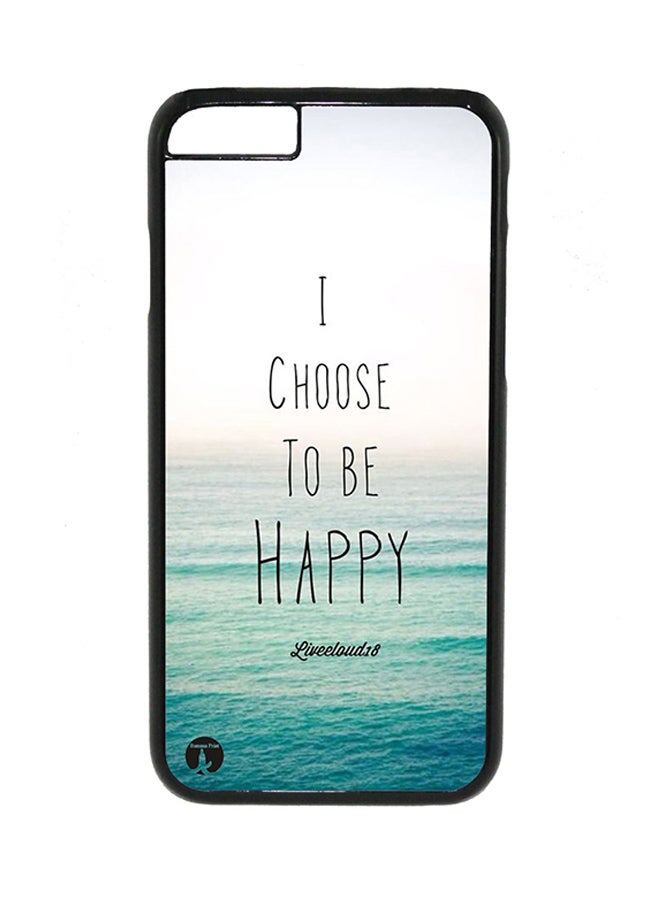 بي بي غطاء حماية واق لهاتف أبل آيفون 6 بلس نمط مطبوع بعبارة باللغة الإنجليزية