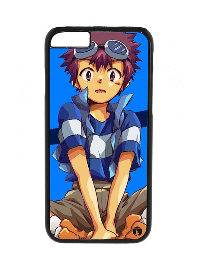 بي بي غطاء حماية واق لهاتف أبل آيفون 6 بلس نمط مسلسل الأنمي "Digimon"