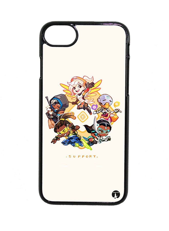 بي بي غطاء حماية واق لهاتف أبل آيفون 8 بلس نمط لعبة الفيديو "Overwatch"