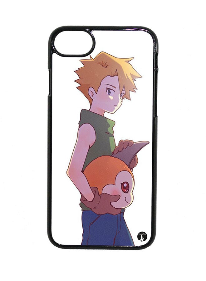 بي بي غطاء حماية واقٍ لهاتف أبل آيفون 7 نمط مسلسل الأنمي "Digimon"