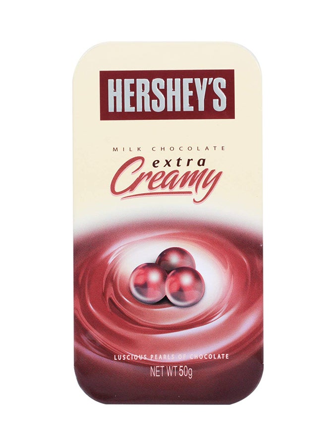 Hershey's Extra Creamy Luscious Pearls Of Chocolate 50grams - Image 1
