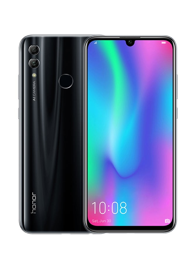 Honor - 10 Lite Dual SIM Midnight Black 3GB RAM 64GB 4G LTE - Image 1