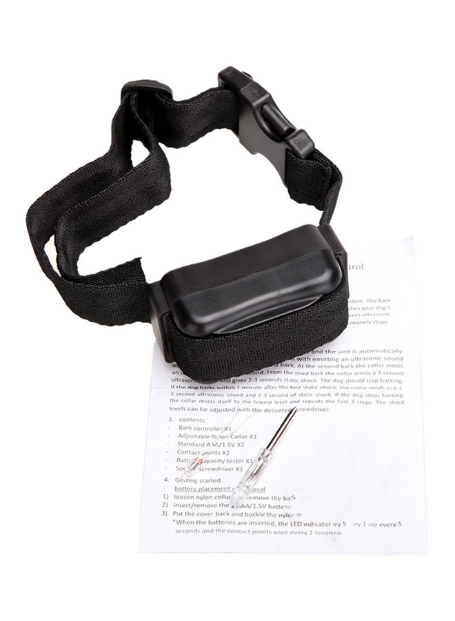 طوق كبح النباح التلقائي أسود - Image 2