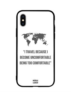 Skin Case Cover -for Apple iPhone X I Travel Because I Become I Travel Because I Become