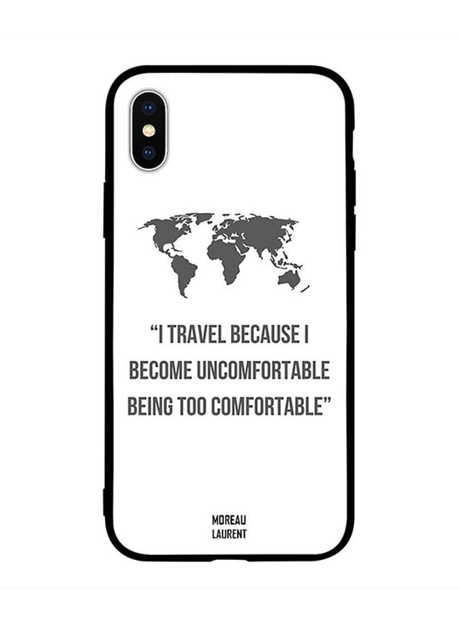 Moreau Laurent - Skin Case Cover -for Apple iPhone X I Travel Because I Become I Travel Because I Become - Image 1