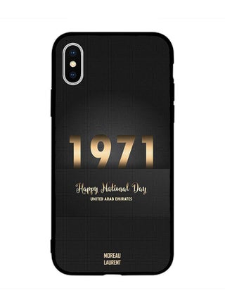 Skin Case Cover -for Apple iPhone X Happy National Day UAE 1971 Happy National Day UAE 1971 - v1544596851/N19853246A_1