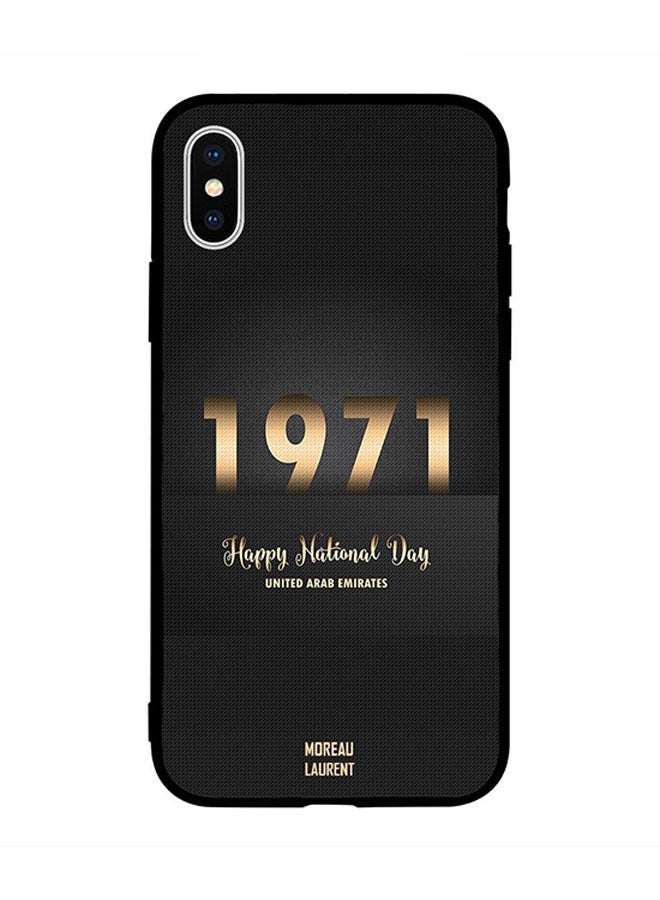 Skin Case Cover -for Apple iPhone X Happy National Day UAE 1971 Happy National Day UAE 1971
