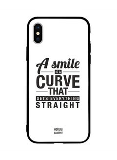 Skin Case Cover -for Apple iPhone X A Smile is a Curve A Smile Is A Curve