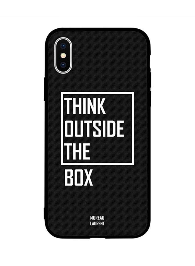 Moreau Laurent Skin Case Cover -for Apple iPhone X Think Outside The Box Think Outside The Box 