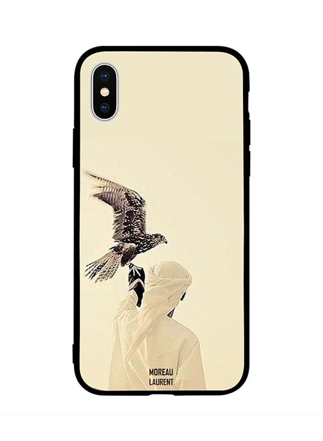 Moreau Laurent Protective Case Cover for Apple iPhone XS Eagle Ready to Fly