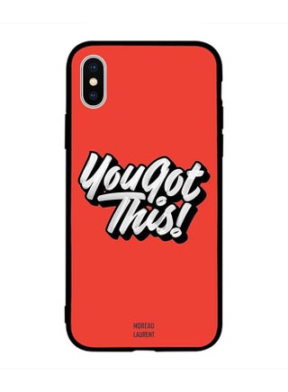 Protective Case Cover for Apple iPhone XS You Got This! - v1544597066/N19854559A_1