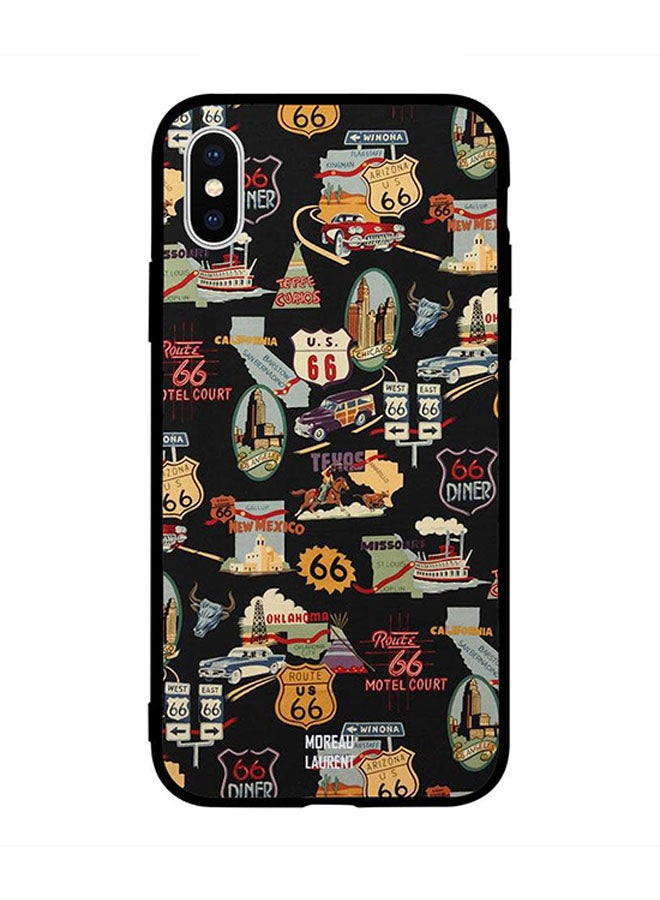 Moreau Laurent Protective Case Cover for Apple iPhone XS Max Travel Tags 